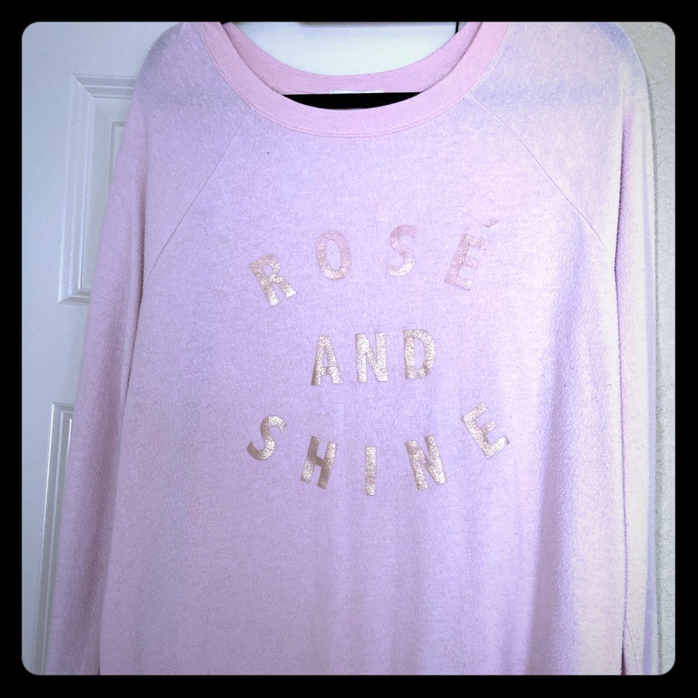 Rose and Shine Pink Sweater